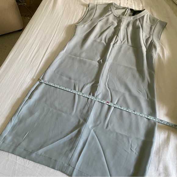 BCBG Blue Gray Sleeveless Dress (BNWT) - Picture 6 of 7
